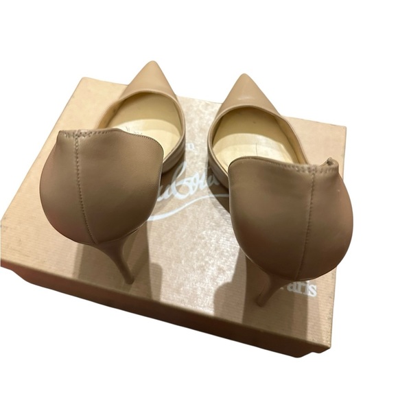 Christian Louboutin Beige Stiletto Heels size 41.5 - Picture 4 of 14